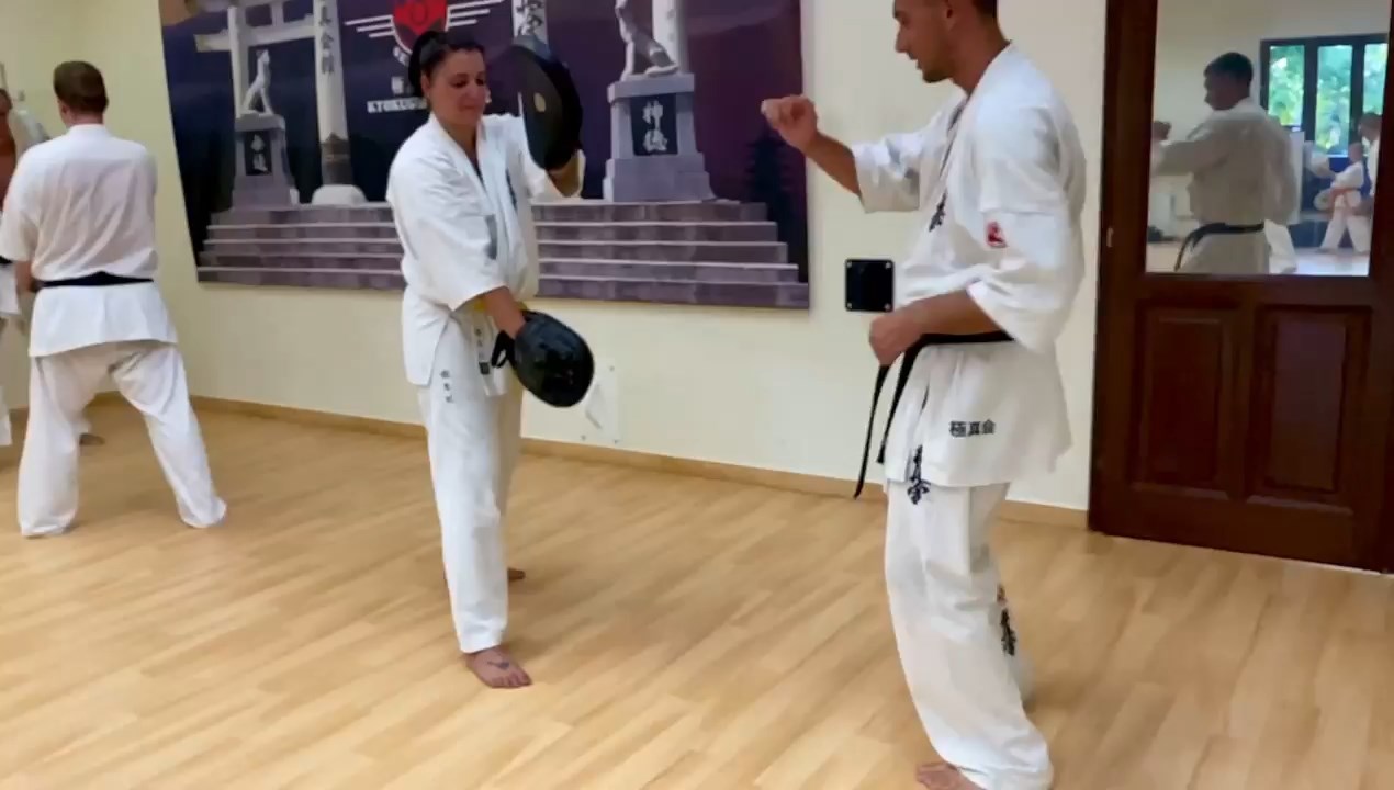 Sensei Kun Attila tréning a Seishin Dójóban