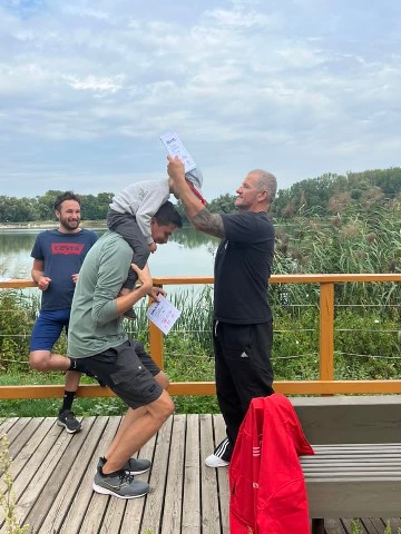 Seishin Családi futónap a Naplás tónál