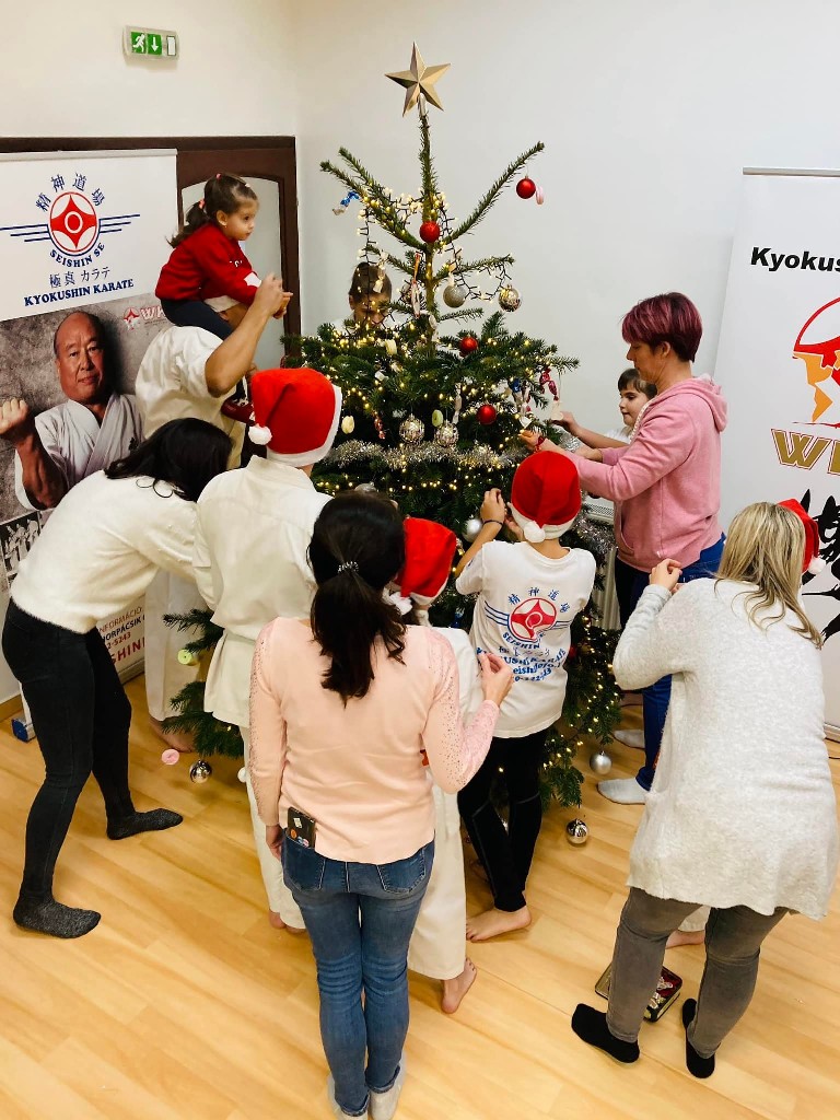 Seishin karácsonyfa közös díszítése 🎄🎅🏻🥋⛩