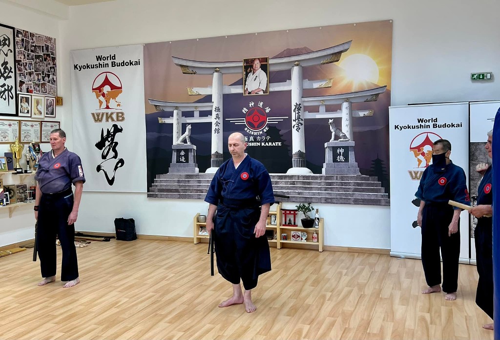 Soshi Tanaka Koshiro látogatása a Seishin Dojoban