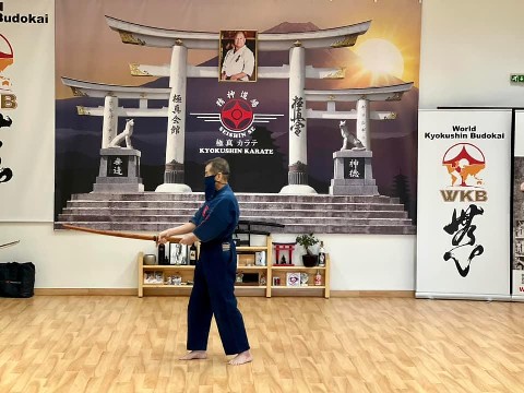 Soshi Tanaka Koshiro látogatása a Seishin Dojoban