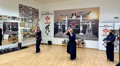 Soshi Tanaka Koshiro látogatása a Seishin Dojoban