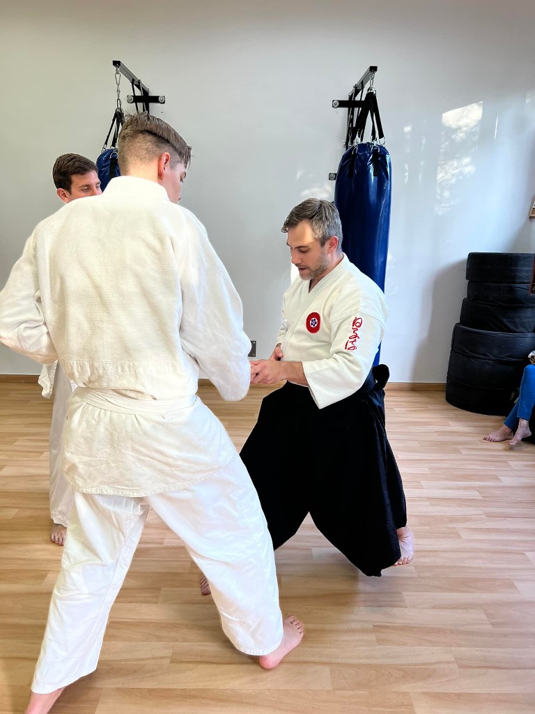 Soshi Tanaka Koshiro látogatása a Seishin Dojoban