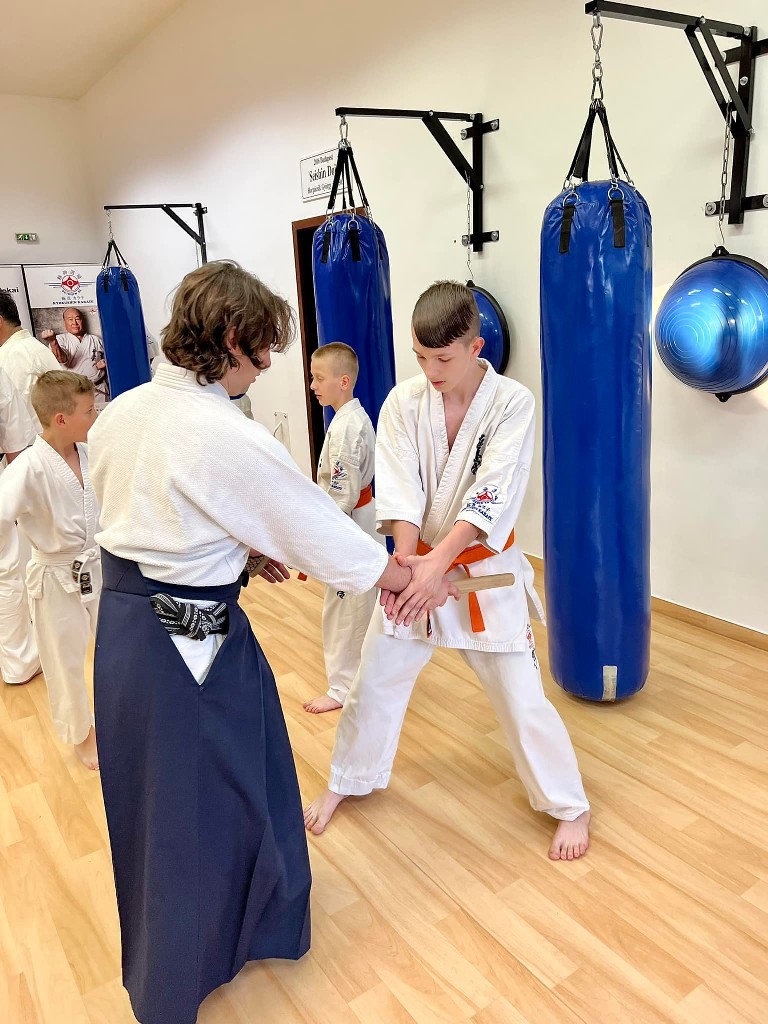 Soshi Tanaka Koshiro látogatása a Seishin Dojoban