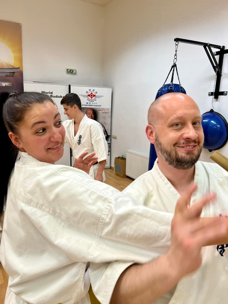 Soshi Tanaka Koshiro látogatása a Seishin Dojoban