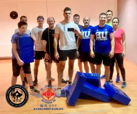 WKB Seishin Sportegyesület heti munka