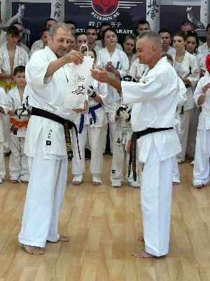 Fighting training at the Seishin Dojo 🥋⛩