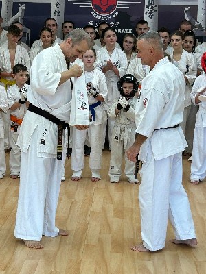 Fighting training at the Seishin Dojo 🥋⛩