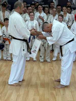 Fighting training at the Seishin Dojo 🥋⛩