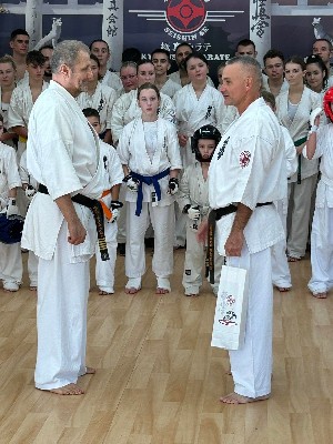 Fighting training at the Seishin Dojo 🥋⛩
