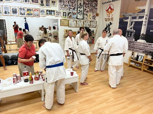 Seishin Dojo 十五 (15.) szülinapi ünneplés 🎂🥂