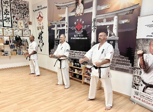 Shihan Mohamed Belazghem edzés a Seishin Dojoban