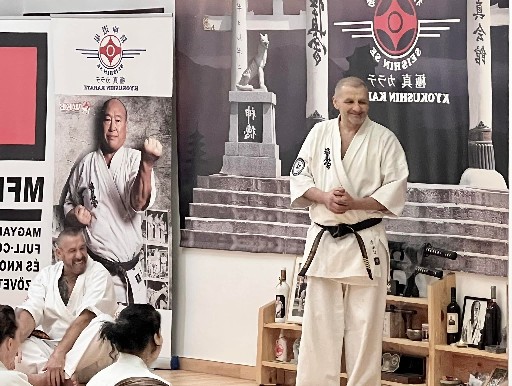 Shihan Mohamed Belazghem edzés a Seishin Dojoban