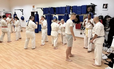 Shihan Mohamed Belazghem edzés a Seishin Dojoban