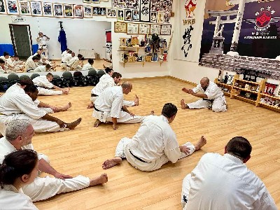 Shihan Mohamed Belazghem edzés a Seishin Dojoban