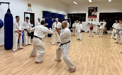 Shihan Mohamed Belazghem edzés a Seishin Dojoban