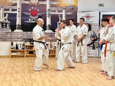 Shihan Mohamed Belazghem edzés a Seishin Dojoban