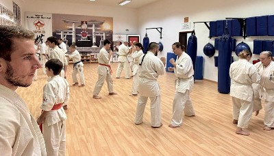 Shihan Mohamed Belazghem edzés a Seishin Dojoban