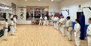 Shihan Mohamed Belazghem edzés a Seishin Dojoban