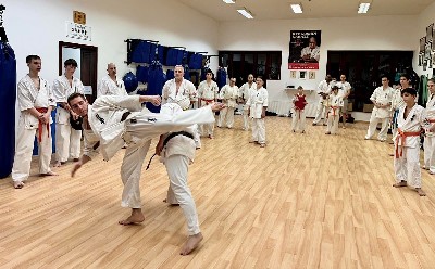 Shihan Mohamed Belazghem edzés a Seishin Dojoban