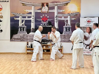 Shihan Mohamed Belazghem edzés a Seishin Dojoban