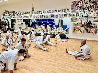 Shihan Mohamed Belazghem edzés a Seishin Dojoban