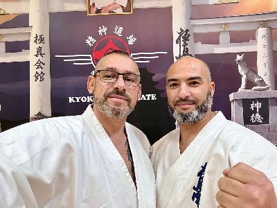 Shihan Mohamed Belazghem edzés a Seishin Dojoban
