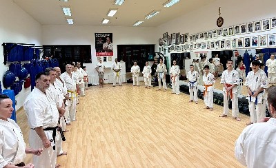 Shihan Mohamed Belazghem edzés a Seishin Dojoban