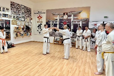Shihan Mohamed Belazghem edzés a Seishin Dojoban