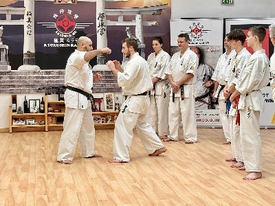 Shihan Mohamed Belazghem edzés a Seishin Dojoban