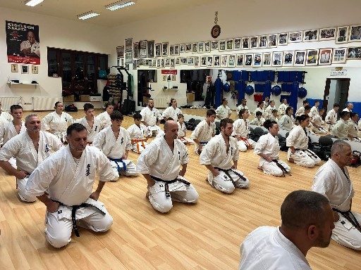 Shihan Mohamed Belazghem edzés a Seishin Dojoban