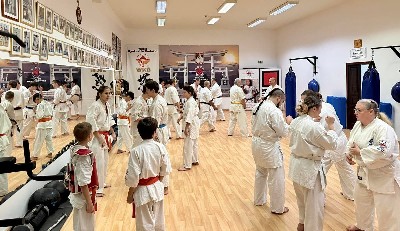Shihan Mohamed Belazghem edzés a Seishin Dojoban