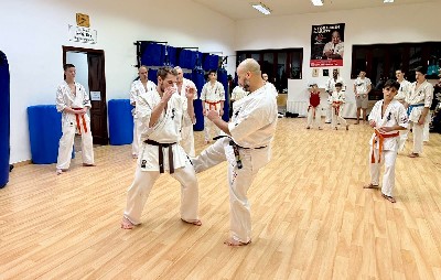 Shihan Mohamed Belazghem edzés a Seishin Dojoban