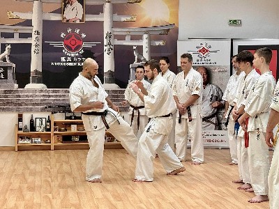 Shihan Mohamed Belazghem edzés a Seishin Dojoban