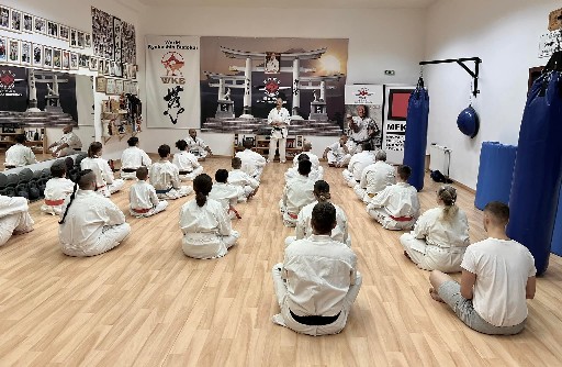 Shihan Mohamed Belazghem edzés a Seishin Dojoban