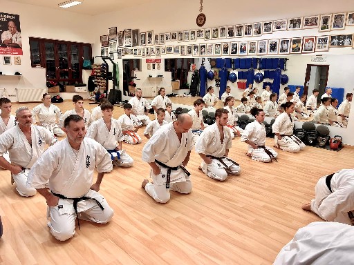 Shihan Mohamed Belazghem edzés a Seishin Dojoban