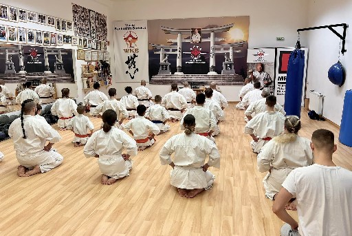 Shihan Mohamed Belazghem edzés a Seishin Dojoban