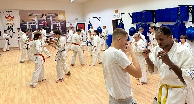 Shihan Mohamed Belazghem edzés a Seishin Dojoban