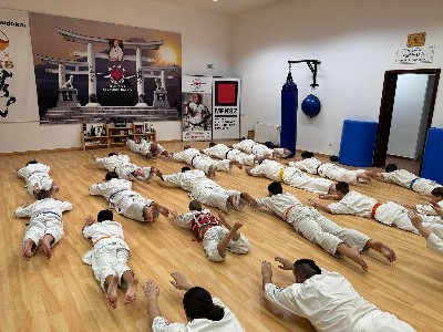 Shihan Mohamed Belazghem edzés a Seishin Dojoban
