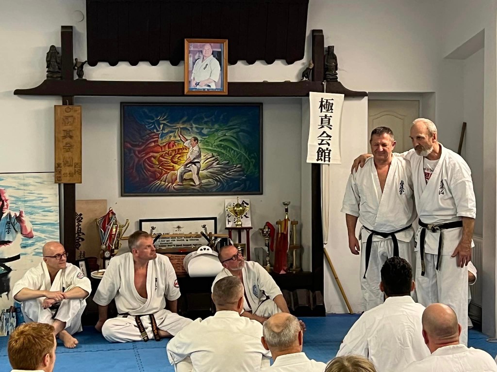 Shihan Zsomogyi Zsolt köszöntése