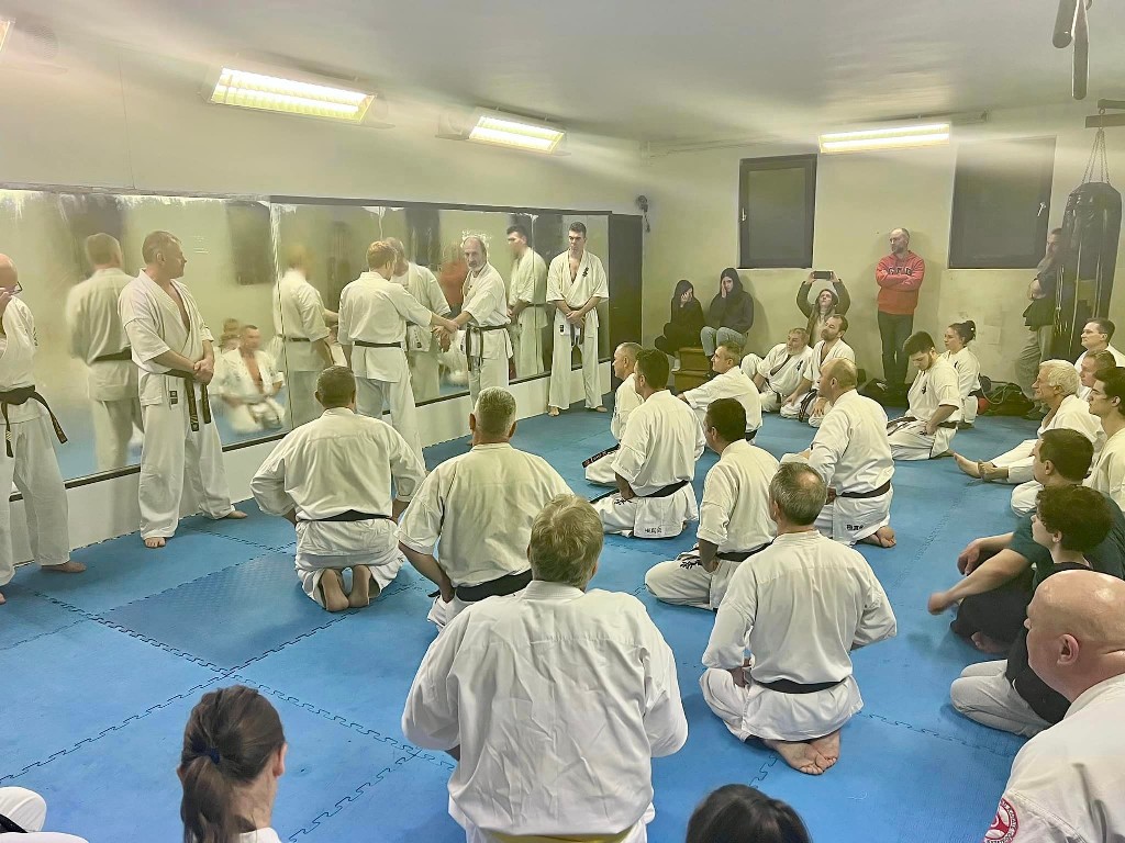 Shihan Zsomogyi Zsolt köszöntése
