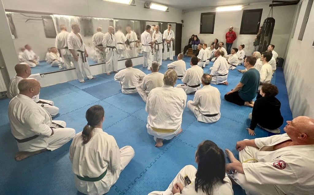 Shihan Zsomogyi Zsolt köszöntése