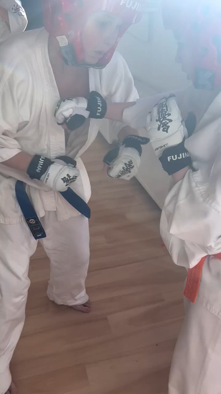 Fighting training at the Seishin Dojo 🥋⛩