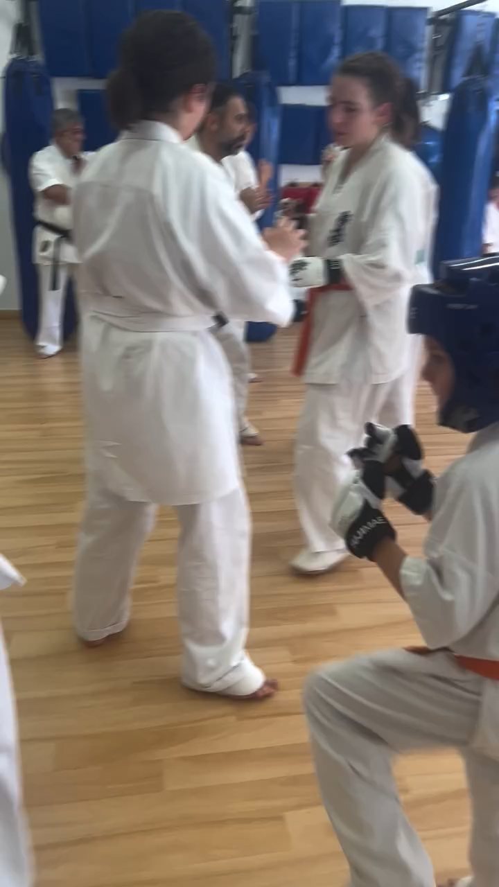Fighting training at the Seishin Dojo 🥋⛩