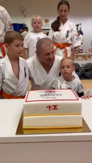 Seishin Dojo 十五 (15.) szülinapi ünneplés 🎂🥂