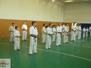 Sensei Gyarmati Imre kesztyűs tréninget vezetett a Seishin Dojóban