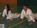 Sensei Gyarmati Imre kesztyűs tréninget vezetett a Seishin Dojóban