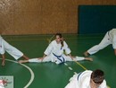 Sensei Gyarmati Imre kesztyűs tréninget vezetett a Seishin Dojóban