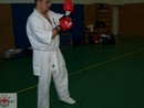 Sensei Gyarmati Imre kesztyűs tréninget vezetett a Seishin Dojóban