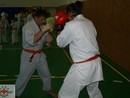 Sensei Gyarmati Imre kesztyűs tréninget vezetett a Seishin Dojóban